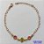 PULSEIRA NO BRUTO PRONTO PARA O BANHO - (CX.117)  PULSEIRA 18CM COM TREVO TIPO VAN CLEEF - COMPOSIÇÃO: 100% LATÃO - PESO TOTAL 1,9GR - BRU14683 - Imagem 1