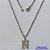 GARGANTILHA EM AÇO INOXIDÁVEL - (AÇO03) cx.118)  GARGANTILHA COM CORRENTE 50CM E PINGENTE LETRA N 10MM - COMPOSIÇÃO: AÇO INOXIDÁVEL - AÇO1935 - Imagem 1