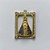 ACESSÓRIO NO BRUTO PRONTO PARA O BANHO(CX119) - PINGENTE NOSSA SRA APARECIDA CRAVEJADO EM MICROS ZIRCÔNIAS 18X27MM - PESO TOTAL 4GR - BRU0003004 - Imagem 2