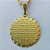 GARGANTILHA NO BRUTO PRONTO PARA O BANHO(CX125) - GARGANTILHA COM CORRENTE SINGAPURA 45CM (E3415) PINGENTE MEDALHA ORAÇÃO PAI NOSSO 20MM - PESO TOTAL 3,3GR - BRU14868 - Imagem 2