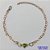 PULSEIRA NO BRUTO PRONTA PARA O BANHO - (CX.30)  PULSEIRA 18CM COM CORAÇÕES VAZADOS E CORAÇÃO VERDE - COMPOSIÇÃO: 100% LATÃO - PESO TOTAL 1,4GR - BRU14896 - Imagem 1