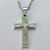 GARGANTILHA EM AÇO INOXIDÁVEL - (12753)  (123) GARGANTILHA COM CORRENTE 60CM E PINGENTE CRUCIFIXO 45MM - COMPOSIÇÃO: AÇO INOXIDÁVEL - AÇO1973 - Imagem 2