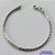 PULSEIRA EM AÇO INOXIDÁVEL - TAMANHO 18CM - (CX.37) LARGURA 2MM - FECHO LAGOSTA - COMPOSIÇÃO: AÇO INOXIDÁVEL - AÇO1991 - Imagem 1