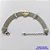 PULSEIRA EM AÇO INOXIDÁVEL -  PULSEIRA ESTILO CINTO COM SÍMBOLO - (CX.37)  TAMANHO 15CM  - FECHO LAGOSTA + EXTENSOR - COMPOSIÇÃO: AÇO INOXIDÁVEL -  AÇO1994 - Imagem 1