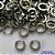 BRINCO EM AÇO INOXIDÁVEL - BRINCO ARGOLA DE PRESSÃO 9MM - (CX.120)  COMPOSIÇÃO: AÇO INOXIDÁVEL -  AÇO1998 - Imagem 1