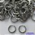 BRINCO EM AÇO INOXIDÁVEL - BRINCO ARGOLA DE PRESSÃO 12MM - (CX.120)  COMPOSIÇÃO: AÇO INOXIDÁVEL -  AÇO1999 - Imagem 1