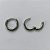BRINCO EM AÇO INOXIDÁVEL - BRINCO ARGOLA DE PRESSÃO 8MM - (CX.120)  COMPOSIÇÃO: AÇO INOXIDÁVEL -  AÇO2001 - Imagem 2