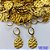 BRINCO NO BRUTO PRONTO PARA O BANHO(CX126) - (V3021) BRINCO ARGOLINHA DE PRESSÃO COM PINGENTE GOTAS 18MM - PESO: 2GR - COMPOSIÇÃO: 100% LATÃO - BRU14995 - Imagem 1
