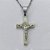 GARGANTILHA EM AÇO INOXIDÁVEL - (AÇO03) (CX.2027)  GARGANTILHA COM CORRENTE 50CM E PINGENTE CRUCIFIXO IMAGEM JESUS 17X30MM - COMPOSIÇÃO: AÇO INOXIDÁVEL - AÇO2027 - Imagem 2
