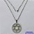 GARGANTILHA EM AÇO INOXIDÁVEL - (12753) - (CX.126)  GARGANTILHA COM CORRENTE 60CM E PINGENTE ESTRELA DE DAVI 32MM - COMPOSIÇÃO: AÇO INOXIDÁVEL - AÇO2033 - Imagem 1
