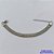 PULSEIRA EM AÇO INOXIDÁVEL - (CX.126)  PULSEIRA COM STRASS LARGURA - 6MM E FECHO LAGOSTA + EXTENSOR  - TAMANHO: 14CM - COMPOSIÇÃO: AÇO INOXIDÁVEL - AÇO2035 - Imagem 1
