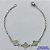 PULSEIRA EM AÇO INOXIDÁVEL - (ACO1012) - PULSEIRA COM 3 VAN CLEFF 7MM - TAMANHO 18CM - FECHO LAGOSTA - COMPOSIÇÃO: AÇO INOXIDÁVEL - AÇO2037 - Imagem 1