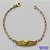 PULSEIRA NO BRUTO PRONTA PARA O BANHO(CX126) - (2795) PULSEIRA INFANTIL COM CHAPINHA CORAÇÃO 7X25MM - TAMANHO 15CM - PESO TOTAL 1,1GR - BRU15016 - Imagem 1