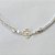 PULSEIRA FOLHEADA A PRATA COM 50 MILÉSIMOS + VERNIZ DIAMOND - PULSEIRA TODA EM ZIRCÔNIA 18CM + EXTENSOR E PINGENTE TREVO TIPO VAN CLEEF 10MM  PRA500 - Imagem 2