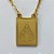 ESCAPULÁRIO EM AÇO INOXIDÁVEL -  ESCAPULÁRIO DOURADO SÃO JORGE E NOSSA SENHORA APARECIDA - TAMANHO: 60CM - COMPOSIÇÃO: AÇO INOXIDÁVEL - AÇO2075 - Imagem 2