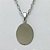 GARGANTILHA EM AÇO INOXIDÁVEL - (AÇO12) (CX.75)  GARGANTILHA COM CORRENTE 50CM E PINGENTE OVAL 12X18MM (PEÇA PARA GRAVAÇÃO) - COMPOSIÇÃO: AÇO INOXIDÁVEL - AÇO2096 - Imagem 2