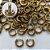 BRINCO NO BRUTO PRONTO PARA O BANHO(CX133) - BRINCO ARGOLINHA DE PRESSÃO CRAVEJADO EM MICROS ZIRCÔNIAS - TAMANHO: 2X10MM - PESO TOTAL 1,2GR - COMPOSIÇÃO: LATÃO / ZIRCÔNIA - BRU15214 - Imagem 1