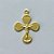 ACESSÓRIO NO BRUTO PRONTO PARA O BANHO - (E2669) PINGENTE CRUCIFIXO 18MM COM UMA ARGOLINHA - PESO 0,4GR - COMPOSIÇÃO: 100% LATÃO (PEÇA VENDIDA POR UNIDADE) - BRU0003093 - Imagem 2