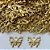 ACESSÓRIO NO BRUTO PRONTO PARA O BANHO - (E1349) PINGENTE BORBOLETA VAZADA 11MM COM UMA ARGOLINHA - PESO 0,4GR - COMPOSIÇÃO: 100% LATÃO (PEÇA VENDIDA POR UNIDADE) - BRU0003094 - Imagem 1