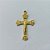 ACESSÓRIO NO BRUTO PRONTO PARA O BANHO - (E2199) PINGENTE CRUCIFIXO 20MM COM UMA ARGOLINHA - PESO 0,4GR - COMPOSIÇÃO: 100% LATÃO (PEÇA VENDIDA POR UNIDADE) - BRU0003098 - Imagem 2