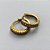 BRINCO NO BRUTO PRONTO PARA O BANHO(CX133) - BRINCO ARGOLINHA DE PRESSÃO CRAVEJADO COM MICROS ZIRCÔNIAS - TAMANHO: 2X13MM - PESO TOTAL 1,9GR - COMPOSIÇÃO: LATÃO / ZIRCÔNIA - BRU15244 - Imagem 2