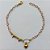 PULSEIRA NO BRUTO PRONTA PARA O BANHO - (CX.03)  PULSEIRA COM CORAÇÕES TAMANHO 18CM - PESO TOTAL 1,8GR - BRU15256 - Imagem 1