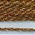 CORRENTE NO BRUTO PRONTA PARA O BANHO - (M11MC) CORRENTE 5,2MM - COMPOSIÇÃO: LATÃO - (VENDIDA POR METRO) - BRU15284 - Imagem 1