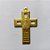 ACESSÓRIO NO BRUTO PRONTO PARA O BANHO - (3.1001) CRUCIFIXO NOSSA SRA APARECIDA DETALHE VAZADO 21X29MM - PESO TOTAL 1,4GR - BRU15289 - Imagem 2