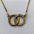 GARGANTILHA NO BRUTO PRONTA PARA O BANHO -  (CX.134)  (ACS001634W) GARGANTILHA COM CORRENTE VENEZIANA COM PINGENTE CRAVEJADO EM ZIRCÔNIAS 11X16MM - PESO: 2,7GR - COMPOSIÇÃO: 100% LATÃO - BRU15357 - Imagem 2