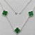 SHOCKER FOLHEADA A PRATA COM 50 MILÉSIMOS + VERNIZ DIAMOND - SHOCKER VAN CLEEF VERDE 13MM -PRA525 - Imagem 1