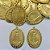 ACESSÓRIO NO BRUTO PRONTO PARA O BANHO - (3.253) MEDALHA OVAL NOSSA SRA APARECIDA 37MM - PESO TOTAL 2,3GR - COMPOSIÇÃO: 100% LATÃO - (VENDIDO POR UNIDADE) - BRU0003118 - Imagem 1