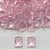 ACESSÓRIO NO BRUTO PRONTO PARA BANHO (POTE)- ZIRCÔNIA ROSA 8X10MM - PESO: 0,8GR - (VALOR UNITÁRIO) BRU0003136 - Imagem 1