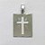 PINGENTE EM AÇO INOXIDÁVEL - (CX69) - PINGENTE RETANGULAR CRUCIFIXO 14X20MM - COMPOSIÇÃO: AÇO INOXIDÁVEL - AÇO2134 - Imagem 2