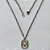 GARGANTILHA EM AÇO INOXIDÁVEL (CX69)-  GARGANTILHA COM CORRENTE( BCL33) 50CM E PINGENTE RETANGULAR NOSSA SENHORA APARECIDA 10X15MM - COMPOSIÇÃO: AÇO INOXIDÁVEL - AÇO2139 - Imagem 1