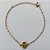 PULSEIRA NO BRUTO PRONTA PARA O BANHO  (CX.25) (3.1476A2) PULSEIRA COM PINGENTE ESPÍRITO SANTO 18CM + EXTENSOR - PESO TOTAL 1,2GR - BRU15588 - Imagem 1