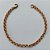 PULSEIRA NO BRUTO PRONTA PARA O BANHO - (L-1067D) PULSEIRA COM ELOS DUPLOS - TAMANHO 18CM - LARGURA 4MM - FECHO LAGOSTA - PESO 4,3GR - COMPOSIÇÃO: 100% LATÃO - BRU15621 - Imagem 1
