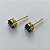 BRINCO NO BRUTO PRONTO PARA O BANHO - KIT COM 3 BRINCOS DE PINO COM BASE EM ALTA FUSÃO COM ZIRCÔNIA AZUL ESCURA REDONDA 6X6MM - PESO TOTAL 3,4GR - BRU15965 - Imagem 2