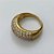 ANEL NO BRUTO PRONTO PARA O BANHO(CX138) - ANEL CRAVEJADO COM MICROS ZIRCÔNIAS - PESO MÉDIO 4,4GR - COMPOSIÇÃO: LATÃO / ZIRCÔNIA - ANEL000510 - Imagem 2
