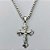 GARGANTILHA EM AÇO INOXIDÁVEL(CX137) - GARGANTILHA COM CORRENTE (ACO1035) 50CM E PINGENTE CRUCIFIXO 28MM - COMPOSIÇÃO: AÇO INOXIDÁVEL - AÇO2175 - Imagem 2