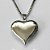 GARGANTILHA EM AÇO INOXIDÁVEL - GARGANTILHA COM CORRENTE (ACO1035) (CX.109) 50CM E PINGENTE CORAÇÃO GRANDE DUPLO 29MM - COMPOSIÇÃO: AÇO INOXIDÁVEL - AÇO2183 - Imagem 2