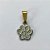 PINGENTE NO BRUTO PRONTO PARA O BANHO(CX139) - (MAD) PINGENTE PATINHA COM MICROS ZIRCÔNIAS 10MM - PESO 0,8GR - BRU16067 - Imagem 2