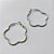 BRINCO EM AÇO INOXIDÁVEL - (CX.140) BRINCO DE TRIO ARGOLA FLOR - TAMANHOS: 29/35/43MM - COMPOSIÇÃO: AÇO INOXIDÁVEL - AÇO2200 - Imagem 2