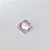 ACESSÓRIO NO BRUTO PRONTO PARA BANHO - ZIRCÔNIA QUADRADA ROSA 6X6MM - PESO: 0,3GR - (VALOR UNITÁRIO) - BRU0003213 - Imagem 2