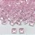 ACESSÓRIO NO BRUTO PRONTO PARA BANHO - ZIRCÔNIA QUADRADA ROSA 6X6MM - PESO: 0,3GR - (VALOR UNITÁRIO) - BRU0003213 - Imagem 1