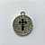 ACESSÓRIO PINGENTE REDONDO CRUCIFIXO COM STRASS 15MM - COMPOSIÇÃO: METAL - BIJU00025 - Imagem 2