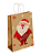 SACOLA DE NATAL PARA PRESENTE TAMANHO ( 13x19x07 )(Sacola produzida em papel kraft 100% reciclável e biodegradável.) VENDIDA POR UNIDADE LOJA00021 - Imagem 1