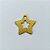 ACESSÓRIO NO BRUTO PRONTO PARA O BANHO - (3.1136F1) (CX.36)( PINGENTE ESTRELA VAZADA 11MM - COMPOSIÇÃO: 100% LATÃO - PESO TOTAL 0,3GR - BRU0003228 - Imagem 2