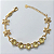 PULSEIRA FOLHEADO A OURO( TAMANHO 18CM) + EXTENSOR ZIRCONIAS DE 10MM/BASE EM ALTA FUSÃOOURO676 - Imagem 2