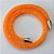 PULSEIRA STARDUST LARANJA DUPLA E MALHA COM PEDRAS EM CRISTAIS E FECHO MAGNÉTICO - (CX.17) TAMANHO: 45CM - BIJU00032 - Imagem 2