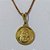 GARGANTILHA NO BRUTO PRONTO PARA O BANHO - COM CORRENTE VENEZIANA DE 45CM -(E2126)- PINGENTE IMAGEM JESUS CRISTO 11MM PESO: 3,1GR - BRU0003687 - Imagem 2